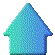 pijl lichtblauw